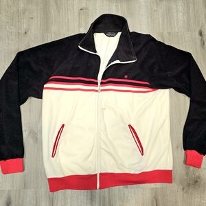 Authentic vintage Pierre Cardin full-zip track jacket from the late 70s/early 80